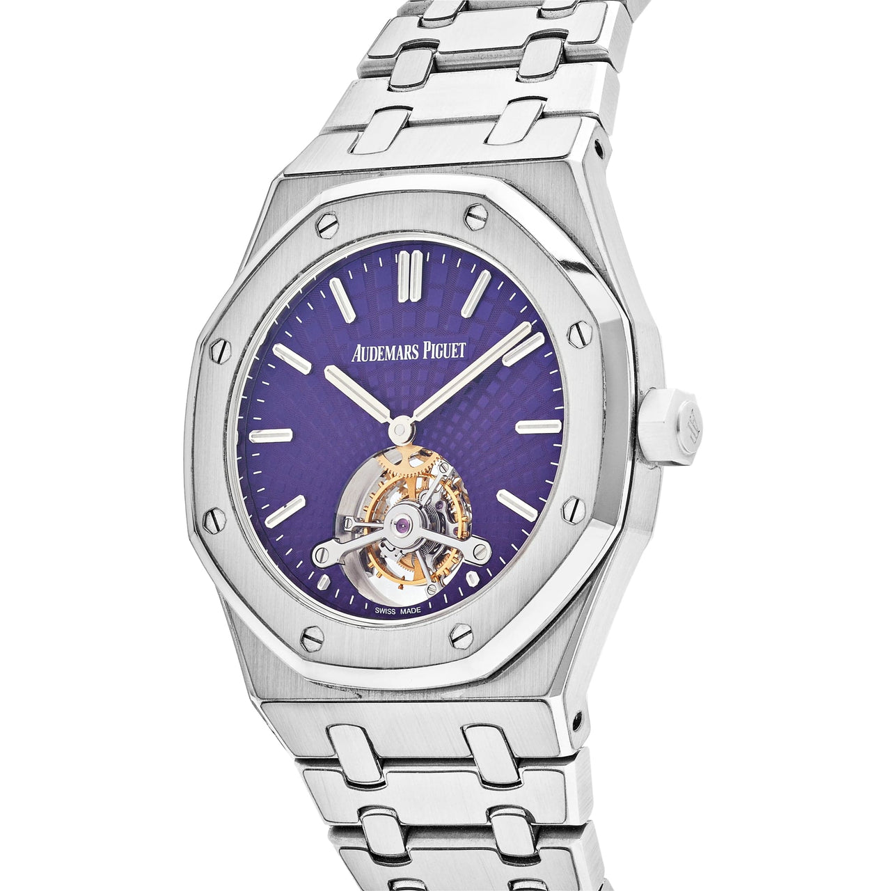 Audemars Piguet Royal Oak Tourbillon Extra Thin Purple Dial