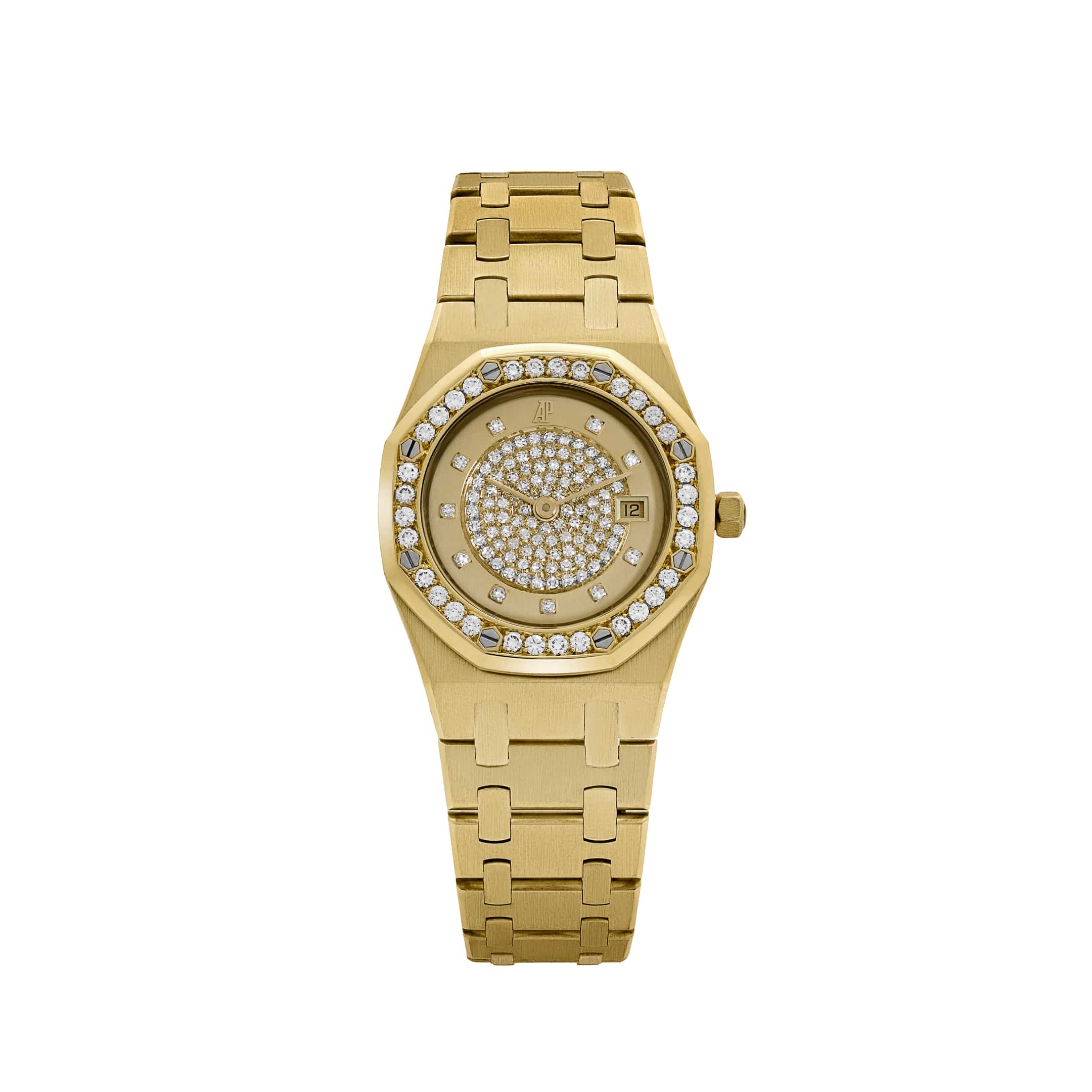 Audemars Piguet Royal Oak 56175BA Vintage Yellow Gold Champagne