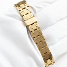 Audemars Piguet Royal Oak Vintage 6048BA 'Ladies' Yellow Gold Champagne Diamond Dial Diamond Bezel Quartz (1986)