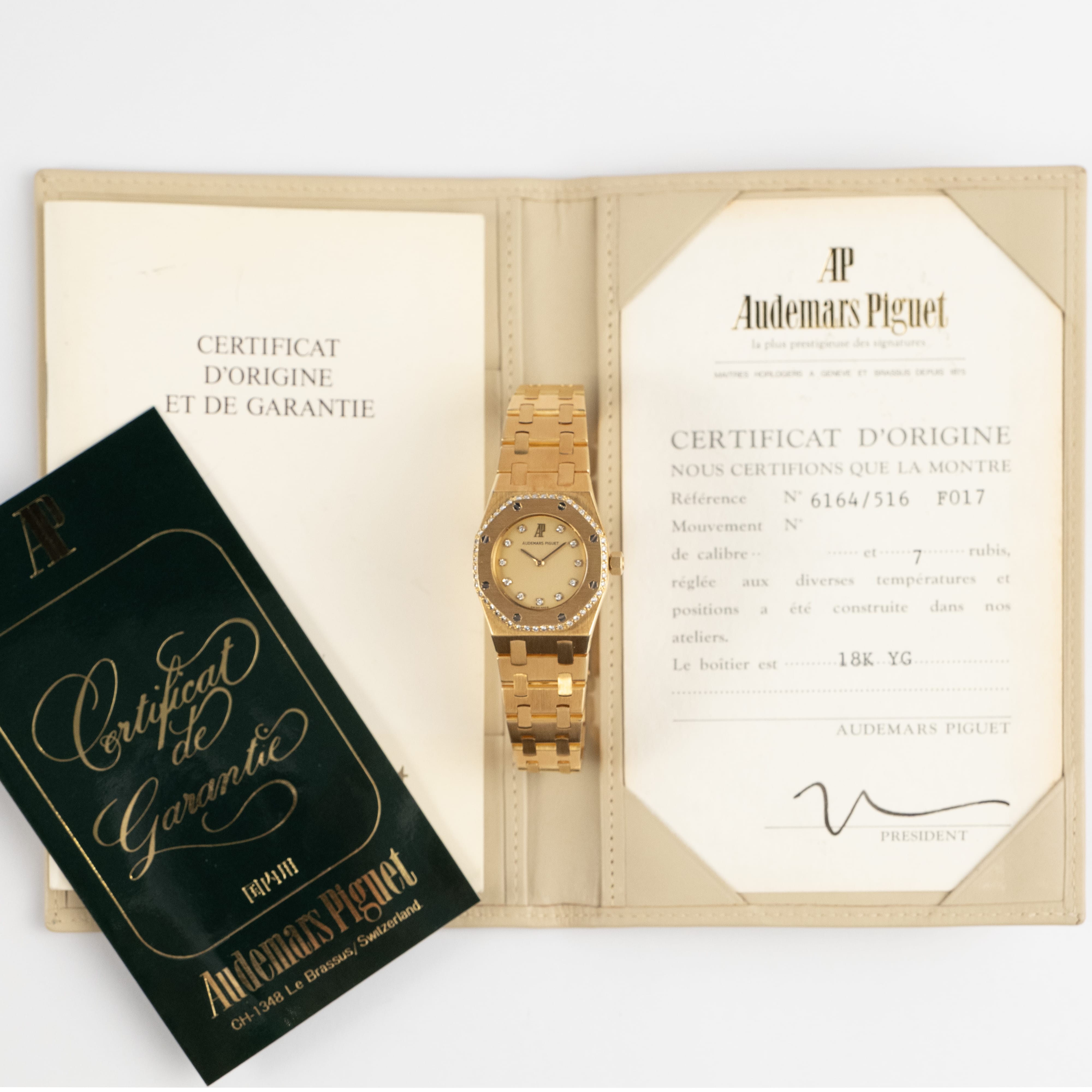 Audemars Piguet Royal Oak Vintage 6164/516 'Ladies' Yellow Gold