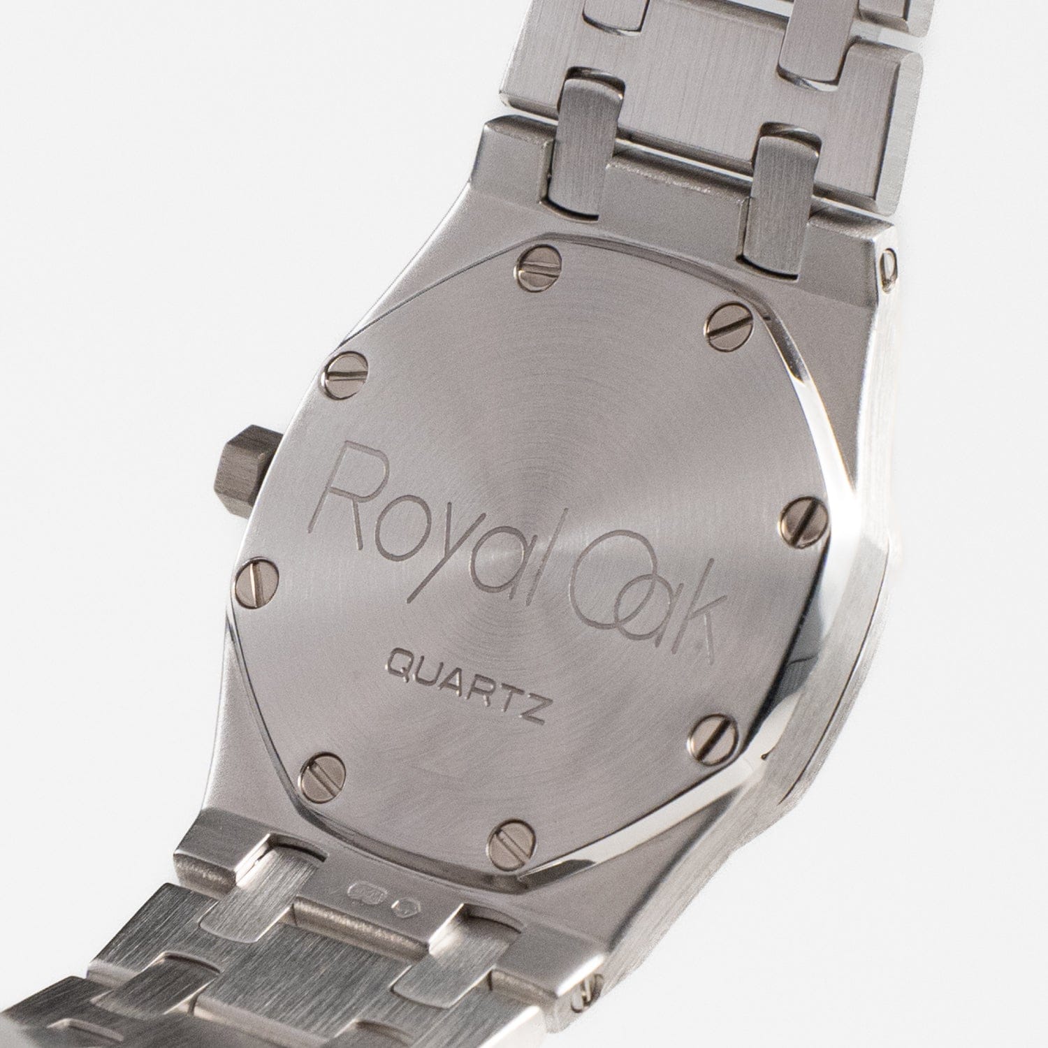 Audemars Piguet Royal Oak Vintage 67371BC/093 'Ladies' White Gold Blue Mother of Pearl Diamond Dial Diamond Bezel Quartz