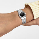 Audemars Piguet Royal Oak Vintage 'Ladies' White Gold Black Diamond Dial Diamond Bezel Quartz