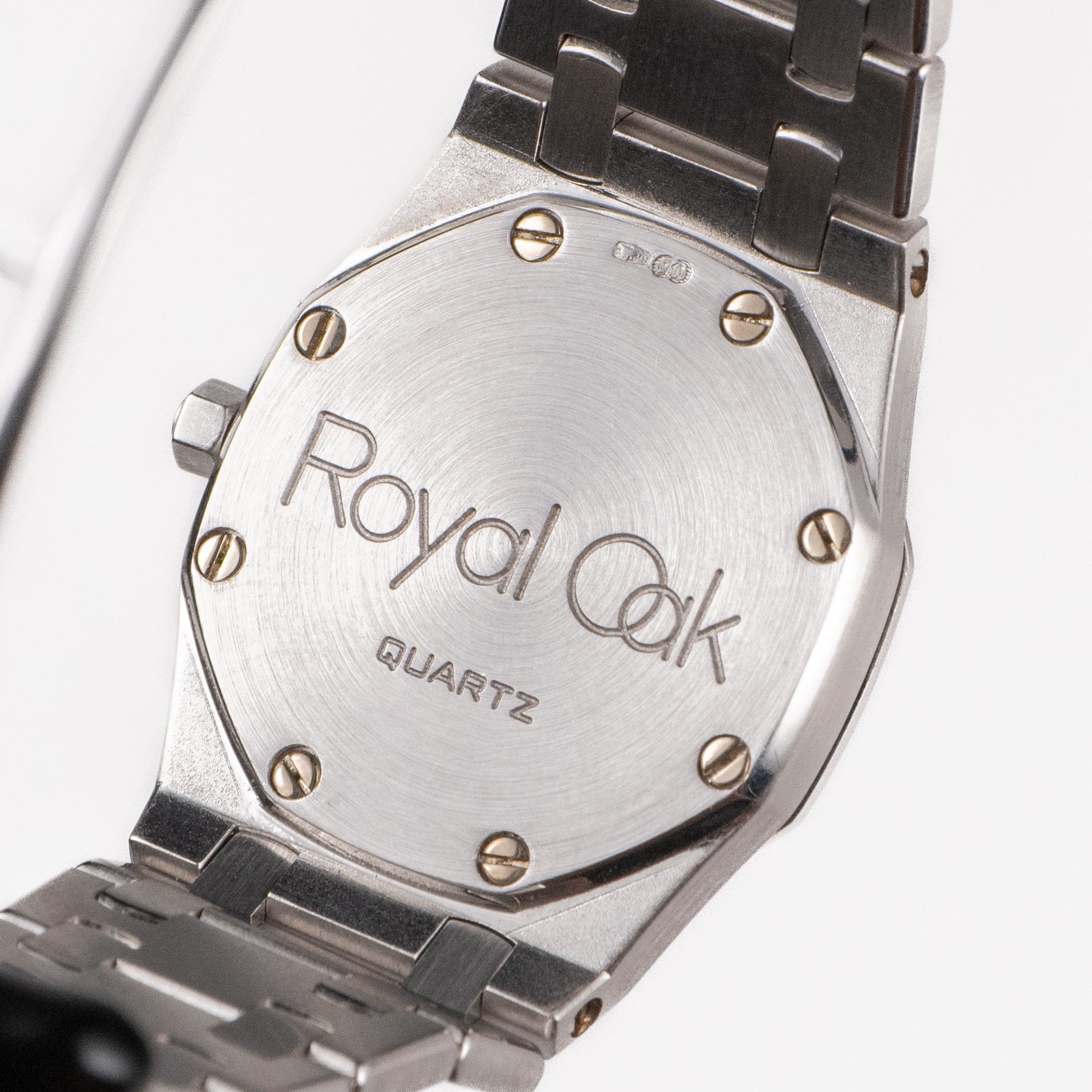 Audemars Piguet Royal Oak Vintage 'Ladies' White Gold Black Diamond Dial Diamond Bezel Quartz