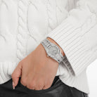 Audemars Piguet Royal Oak Vintage 'Ladies' White Gold Diamond Emerald Set Dial Quartz