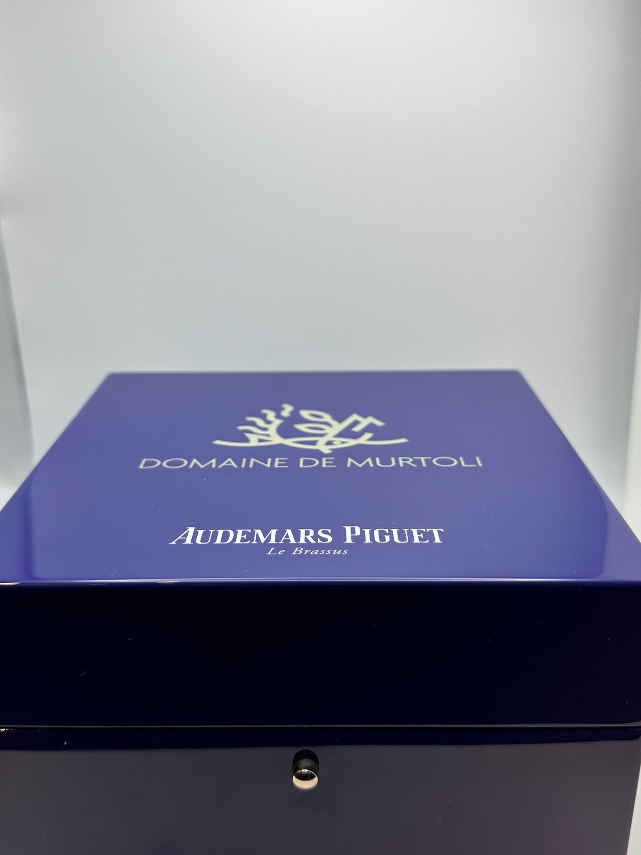 Audemars Piguet Royal Oak White Gold Purple Dial Diamond Bezel Special Edition Murtoli 15551BC.ZZ.1356BC.02 Wrist Aficionado