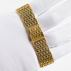 Audemars Piguet Vintage Cobra Yellow Gold Opal Diamond Dial Quartz