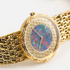 Audemars Piguet Vintage Cobra Yellow Gold Opal Diamond Dial Quartz