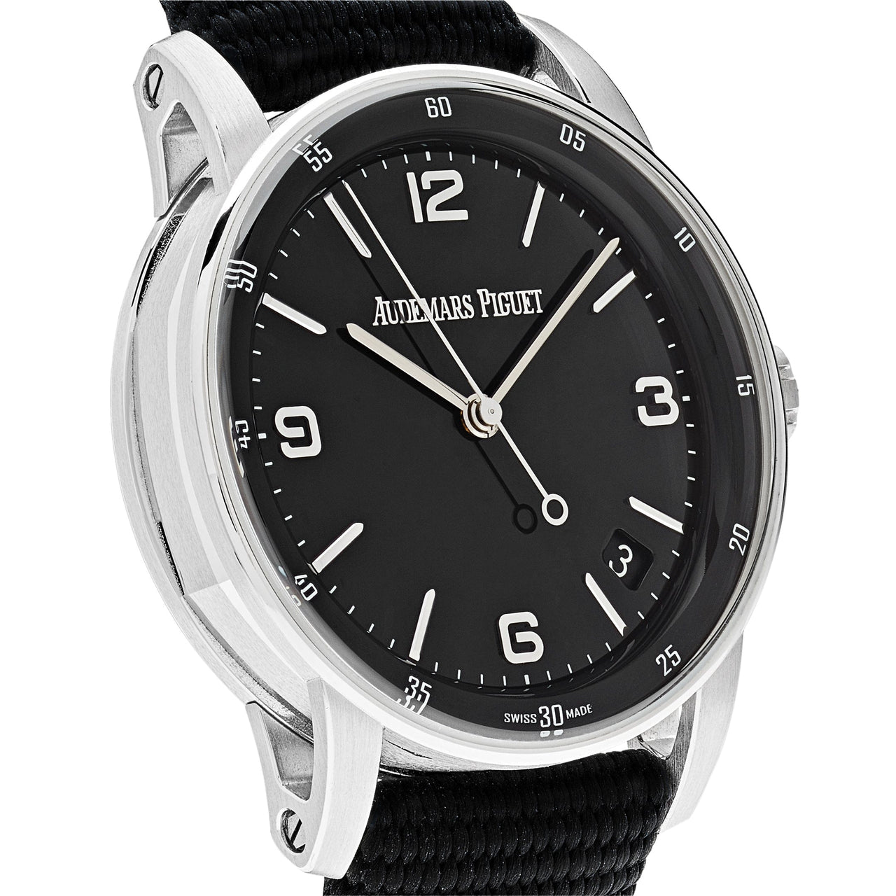 Luxury Watch Audmemars Piguet Code 11.59 White Gold Black Dial 15210BC.OO.A002CR.01 Wrist Aficionado