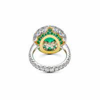 Thumbnail for Rings Bayco Round Emerald Ring Wrist Aficionado