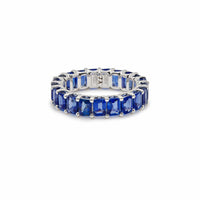 Thumbnail for Blue Sapphire Eternity Band