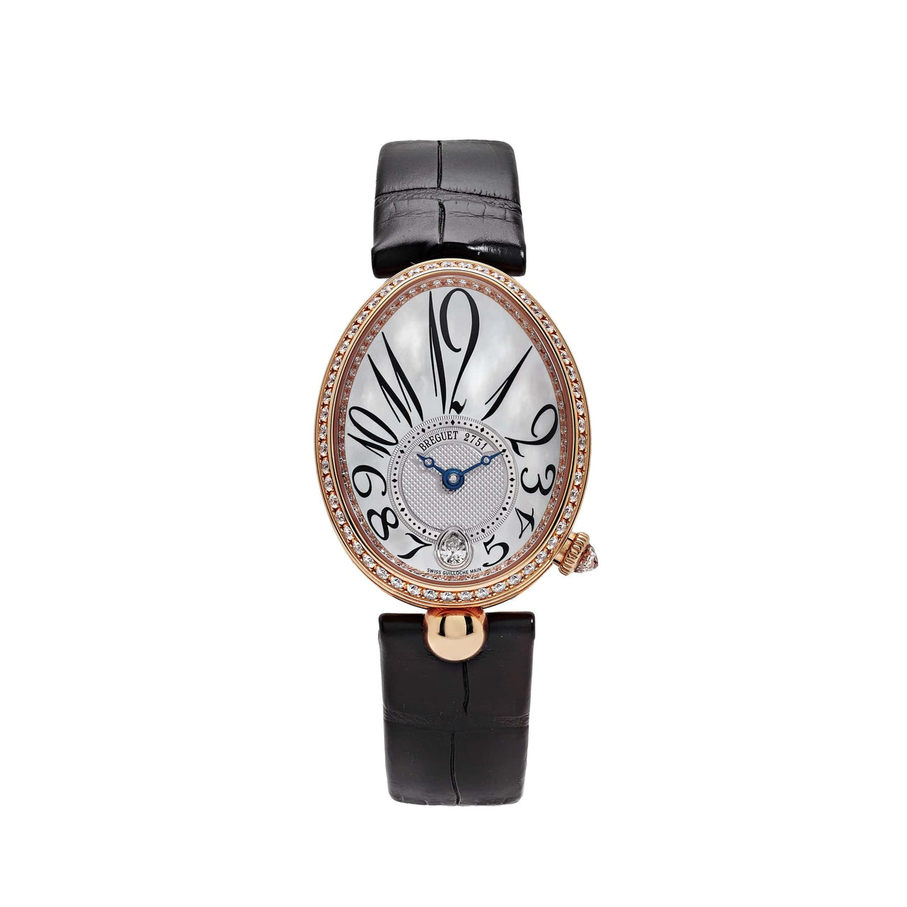 Breguet 8918 Reine De Naples Rose Gold Mother Of Pearl Diamond Dial (2024)