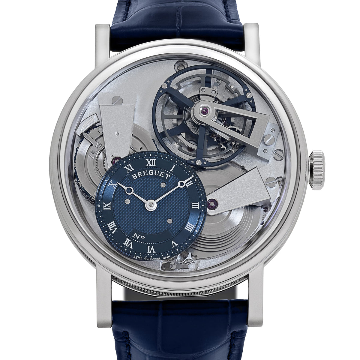 Breguet Tradition Tourbillon 7047PT/1Y/9ZU Platinum Blue Dial (2023)