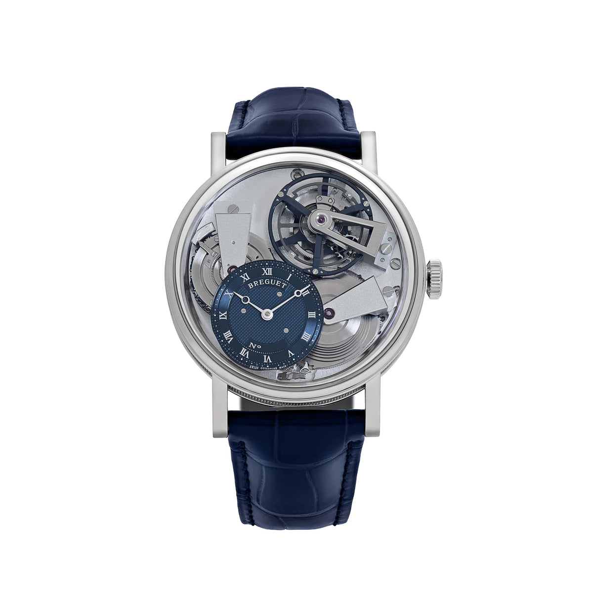 Breguet Tradition Tourbillon 7047PT/1Y/9ZU Platinum Blue Dial (2023)
