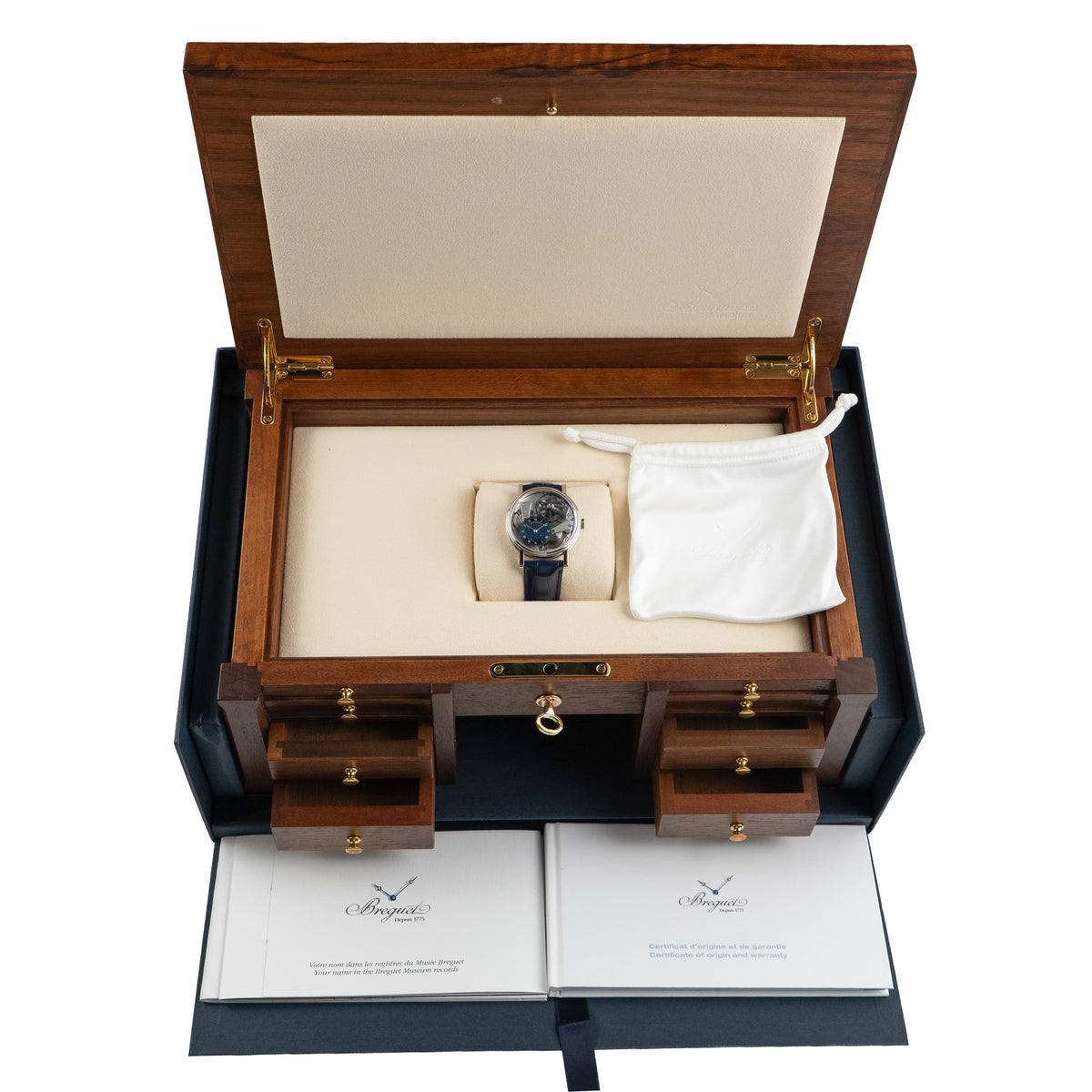 Breguet Tradition Tourbillon 7047PT/1Y/9ZU Platinum Blue Dial (2023)