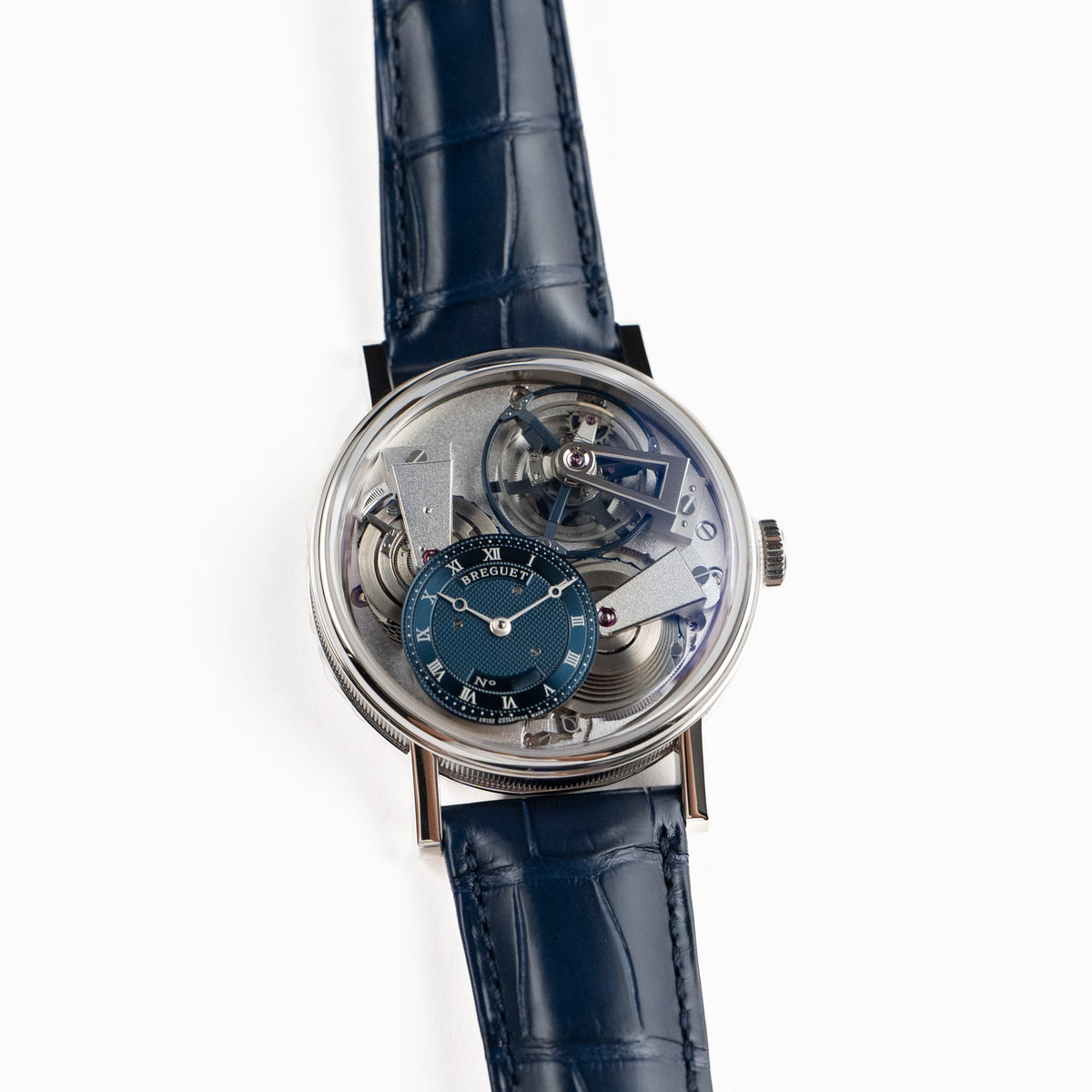 Breguet Tradition Tourbillon 7047PT/1Y/9ZU Platinum Blue Dial (2023)