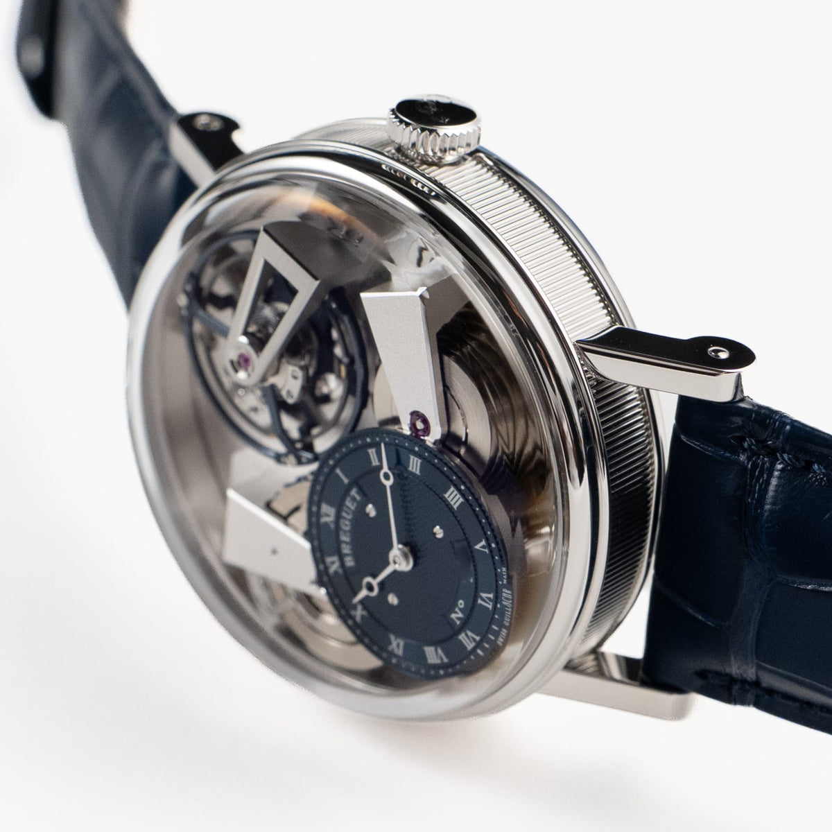 Breguet Tradition Tourbillon 7047PT/1Y/9ZU Platinum Blue Dial (2023)