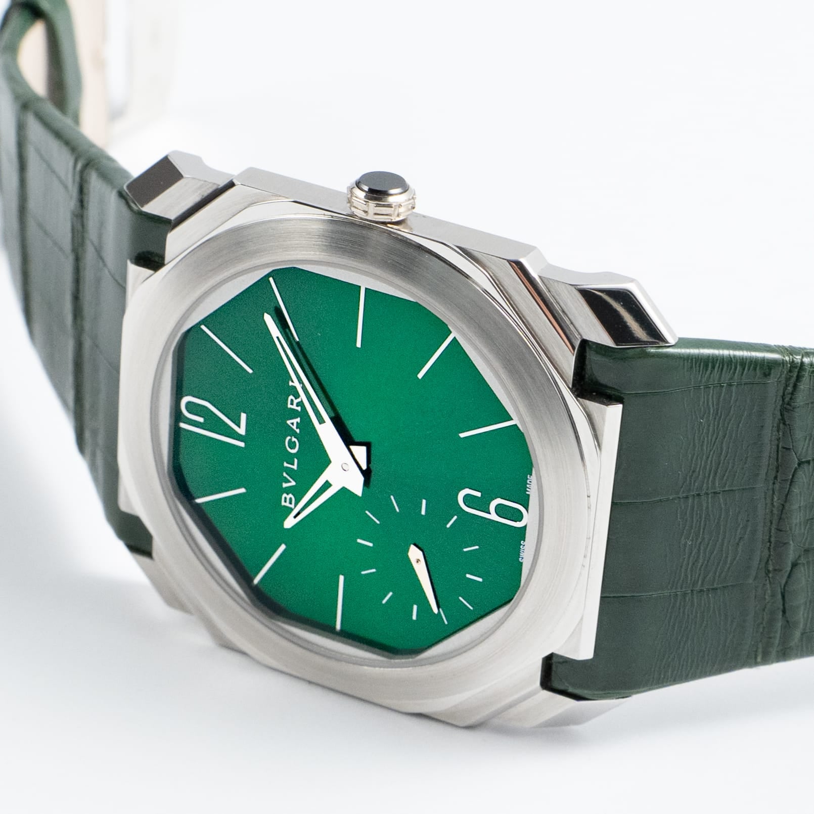Bvlgari Octo Finissimo 102955 Platinum Green Dial Arije Special