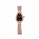 Bvlgari Serpenti 102728  Ladies Rose Gold Black Dial (2021)