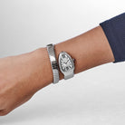 BVLGARI Serpenti Tubogas 101827 Stainless Steel Silver Opaline Dial Diamond Bezel Quartz (2023)