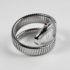 BVLGARI Serpenti Tubogas 101827 Stainless Steel Silver Opaline Dial Diamond Bezel Quartz (2023)