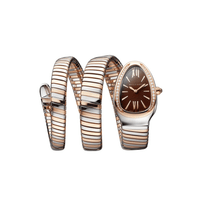 Thumbnail for BVLGARI Serpenti Tubogas 103070 Stainless Steel and Rose Gold