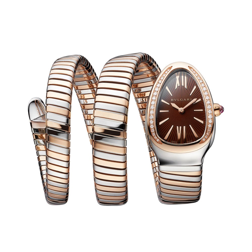 Bvlgari gold serpenti discount watch