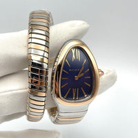 Thumbnail for Luxury Watch Bvlgari Serpenti Tubogas 35mm Stainless Steel & Rose Gold 103288 Wrist Aficionado