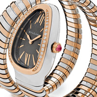 Thumbnail for Luxury Watch Bvlgari Serpenti Tubogas Two-tone Double Spiral Watch 102680 Wrist Aficionado