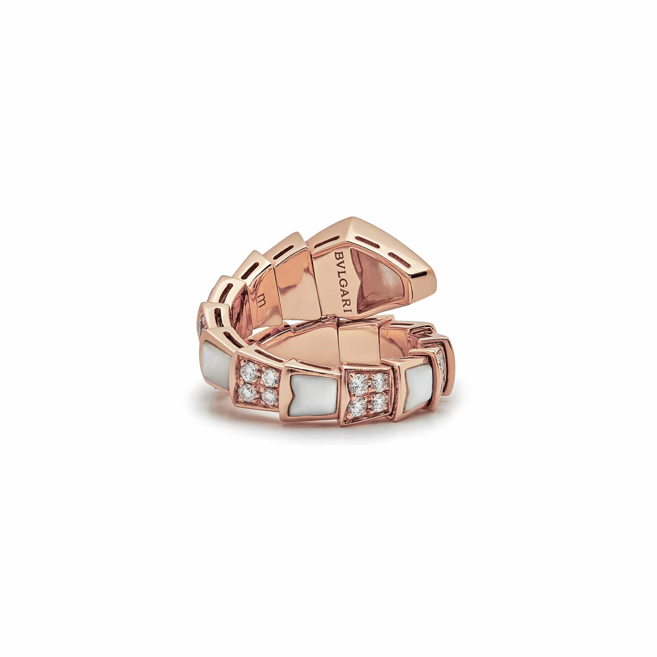 BVLGARI Serpenti Viper One-Coil Ring 350667