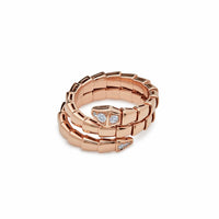 Thumbnail for Rings Bvlgari Serpenti Viper Ring Rose Gold & Diamonds 357876 Wrist Aficionado