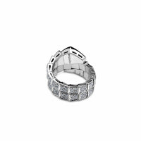 Thumbnail for Rings Bvlgari Serpenti Viper White Gold Pave Diamond Two-coil Ring 345226 Wrist Aficionado