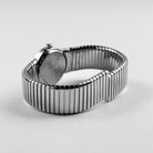 BVLGARI Tubogas BB262TS 'Ladies' Stainless Steel Black Diamond Dial Quartz