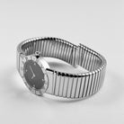 BVLGARI Tubogas BB262TS 'Ladies' Stainless Steel Black Diamond Dial Quartz