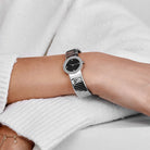 BVLGARI Tubogas BB262TS 'Ladies' Stainless Steel Black Diamond Dial Quartz