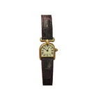 Cartier Calandre 6603 'Ladies' Yellow Gold White Dial Quartz