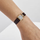 Cartier Calandre 6603 'Ladies' Yellow Gold White Dial Quartz