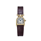 Cartier Calandre 6603 'Ladies' Yellow Gold White Dial Quartz