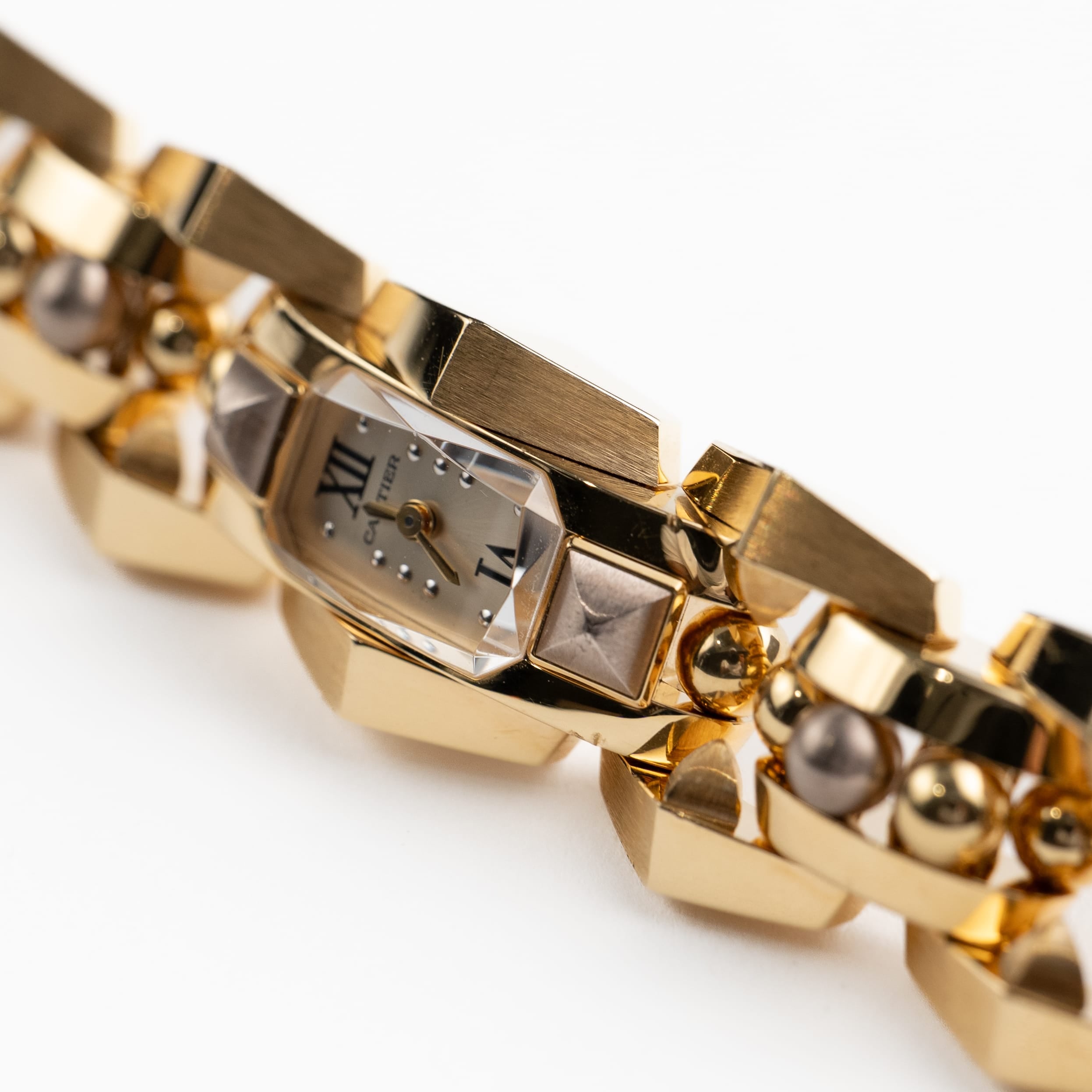 Cartier Clash [Un]limited Watch WGMB0002 Small Yellow and Purple