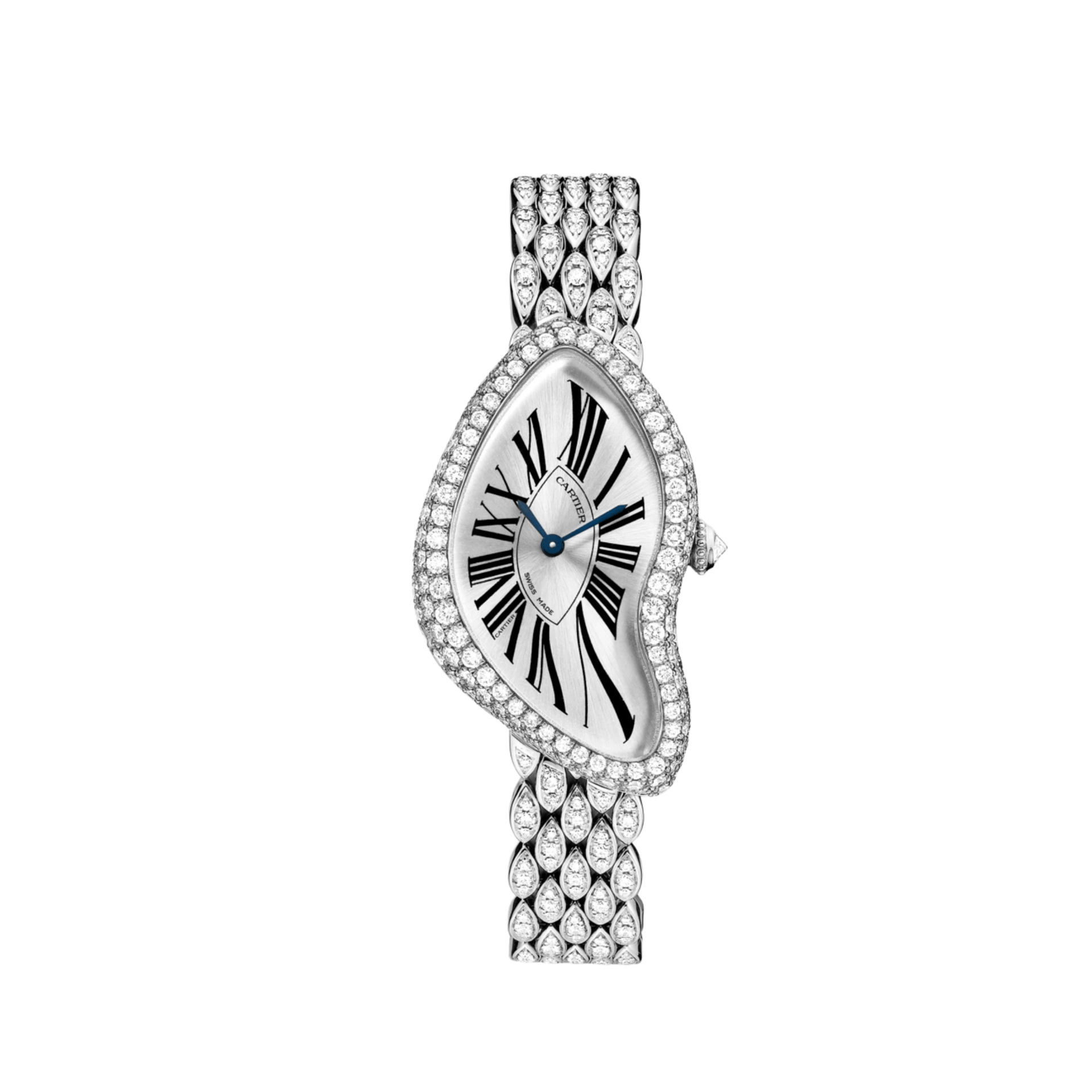 Cartier Crash CRHPI00654 'Ladies' Rhodium-Finish White Gold
