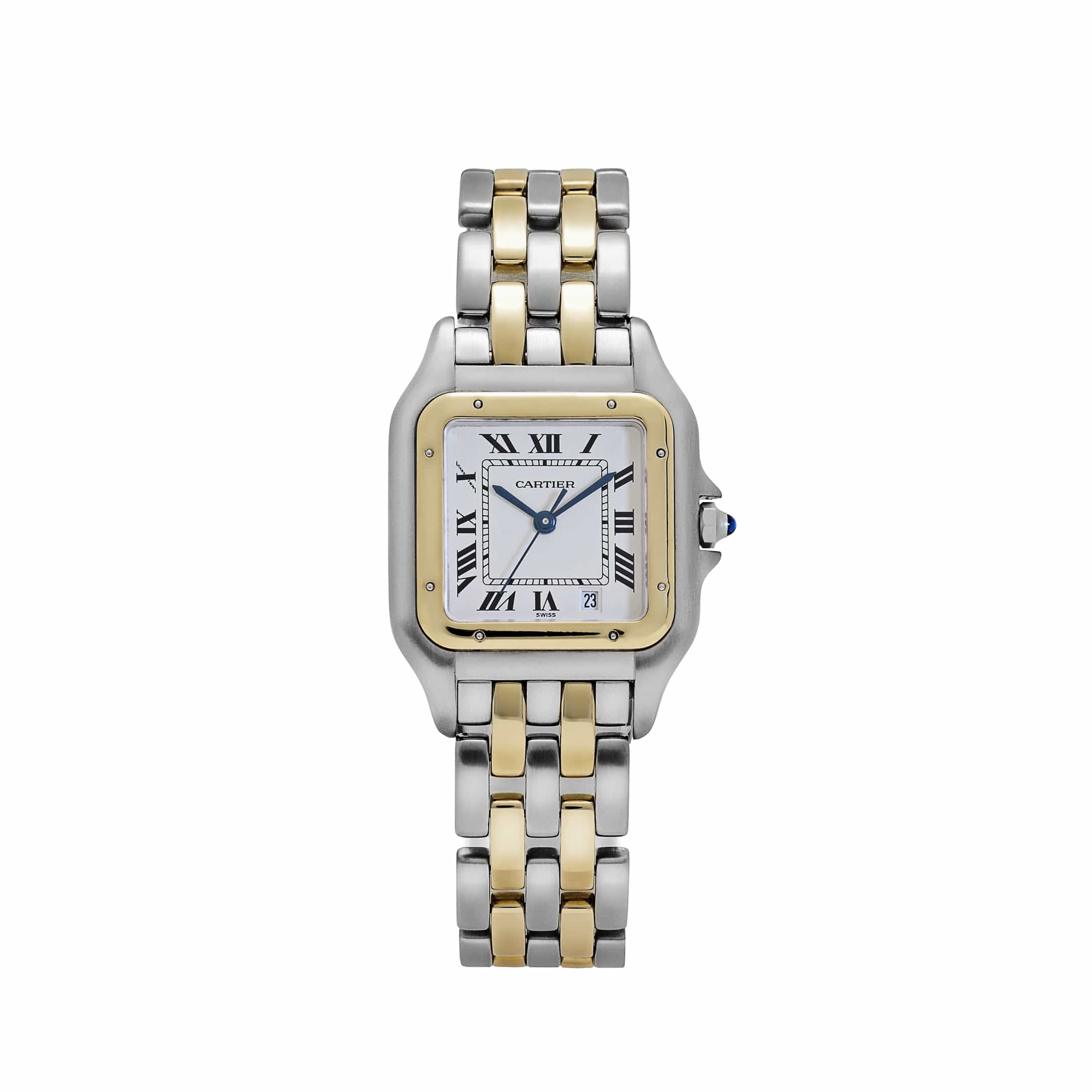 Cartier Panthere 187949 'Ladies' Two Row Midsize Stainless Steel