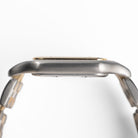 Cartier Panthere 187949 'Ladies' Two Row Midsize Stainless Steel Yellow Gold White Dial Quartz