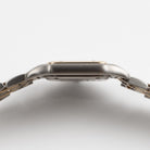 Cartier Panthere 83083242 'Ladies' Two Row Midsize Stainless Steel Yellow Gold White Dial Quartz