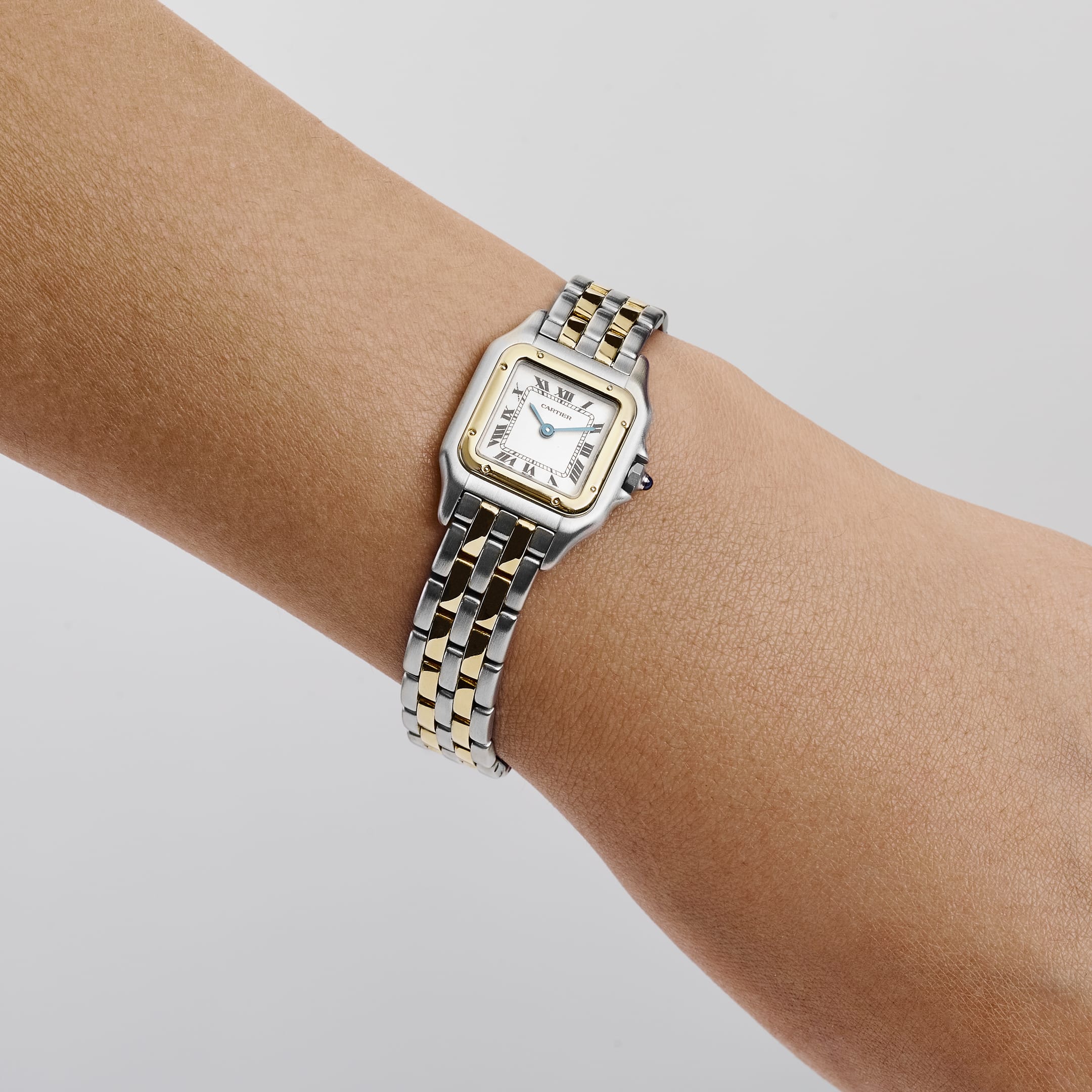 Cartier Panthere 83083242 'Ladies' Two Row Midsize Stainless Steel