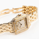 Cartier Panthère 88369 Yellow Gold Diamond-Set Dial Bezel Lugs Quartz
