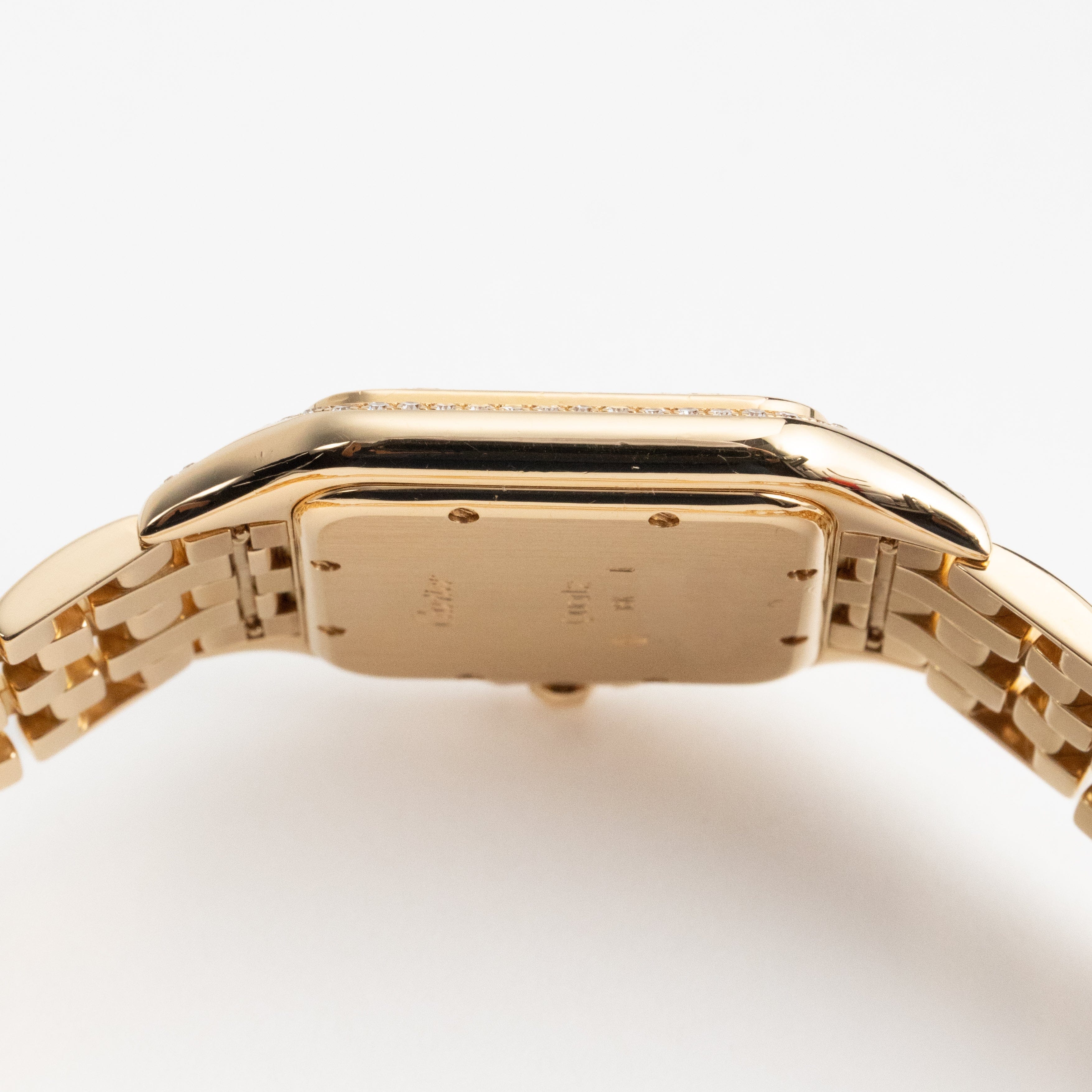 Cartier Panthère 88369 Yellow Gold Diamond-Set Dial Bezel Lugs