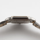 Cartier Panthere W25029B6 'Ladies' Two Row Stainless Steel Yellow Gold White Dial Quartz
