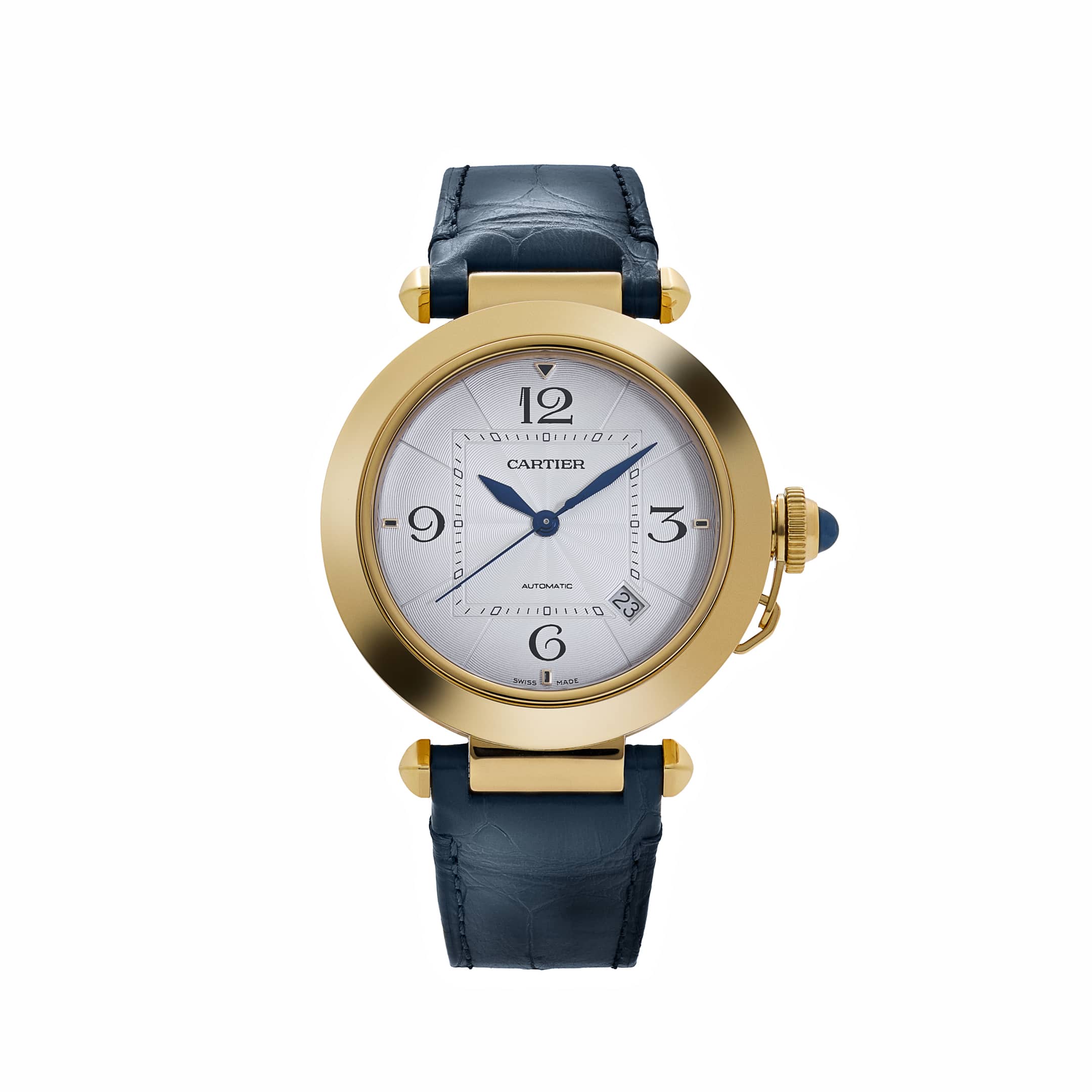 Cartier Pasha WGPA0007 Yellow Gold Silver-White Dial (2020)