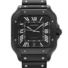 Cartier Santos Large WSSA0039 Stainless Steel Black Dial (2022)