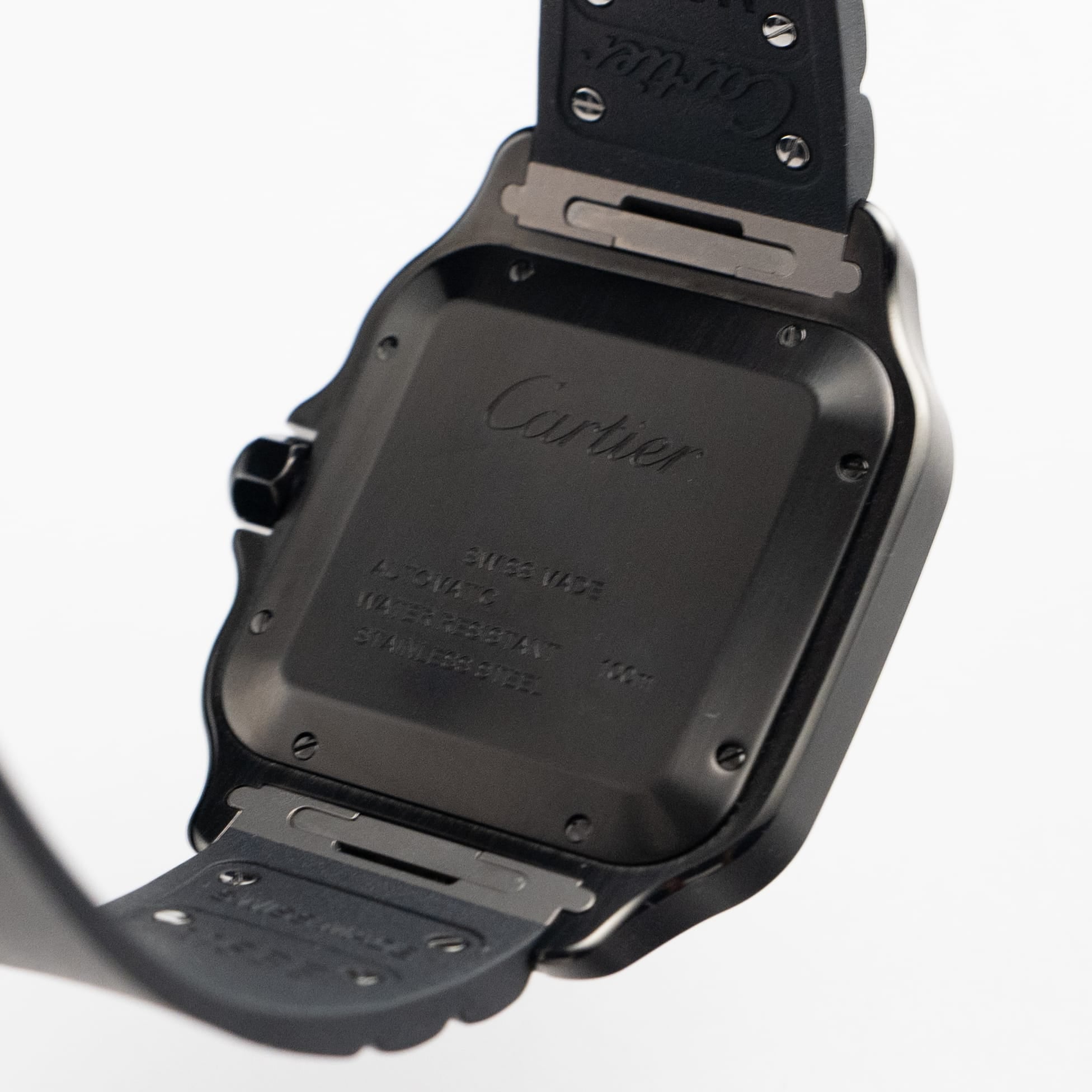 Cartier Santos Large WSSA0039 Stainless Steel Black Dial (2022)