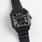 Cartier Santos Large WSSA0039 Stainless Steel Black Dial (2022)